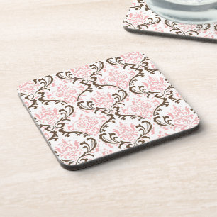 PixDezines Rossi Damask/DIY colours Coaster
