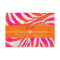 PixDezines rsvp Hot Pink+Orange Zebra, Bat Mitzvah