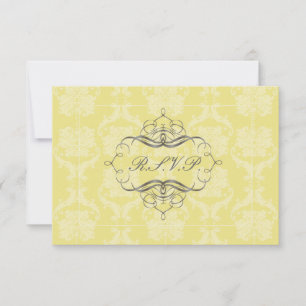 PixDezines rsvp Liliana Damask, customisable