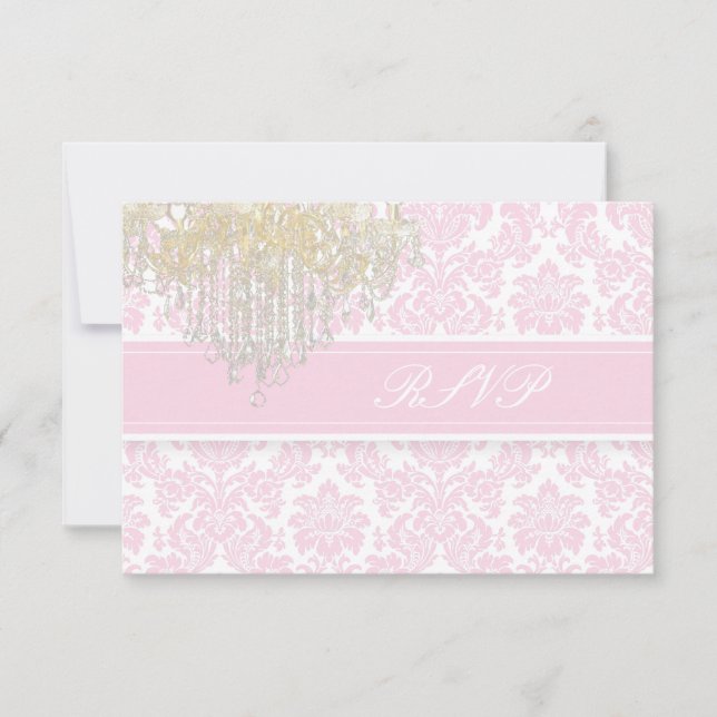 PixDezines rsvp moiré damask+Chandelier/DIY colour (Front)