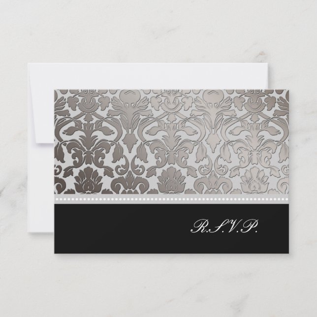 PixDezines rsvp platinum flora damask/diy colours (Front)