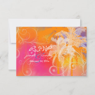 PixDezines rsvp tropical hula+swilrs/DIY colour Card