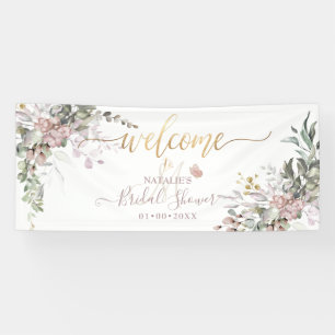 PixDezines Rustic Dusty Rose Eucalyptus Banner