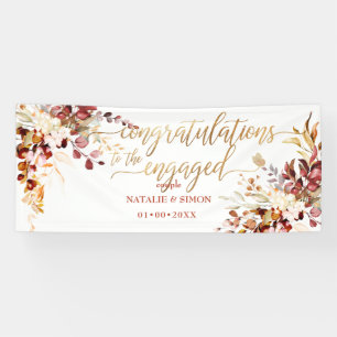 PixDezines Rustic Fall Gum Eucalyptus Engaged Banner