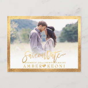 PixDezines Save the Date/Fancy Script Announcement Postcard