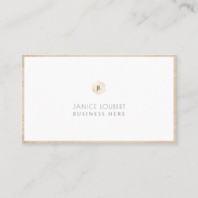 PixDezines Sepia | Blush+Honeycomb Business Card (Front)