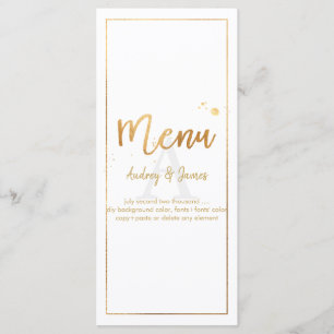 PixDezines Shine Menu/Faux Gold/Handwritten Script Menu