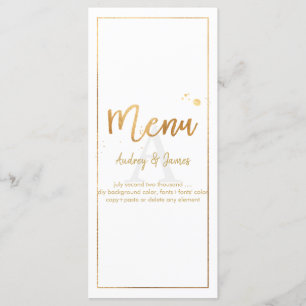 PixDezines Shine Menu/Faux Gold/Handwritten Script Menu