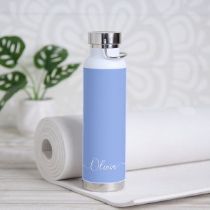 PixDezines Sky Blue DIY Colour Water Bottle