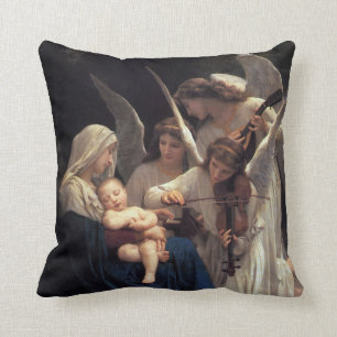 PixDezines songs of angels/bouguereau Cushion