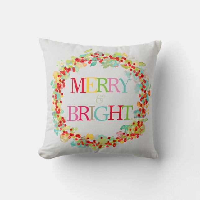 PixDezines sophie's garden/diy text+bckgrnd Cushion (Front)