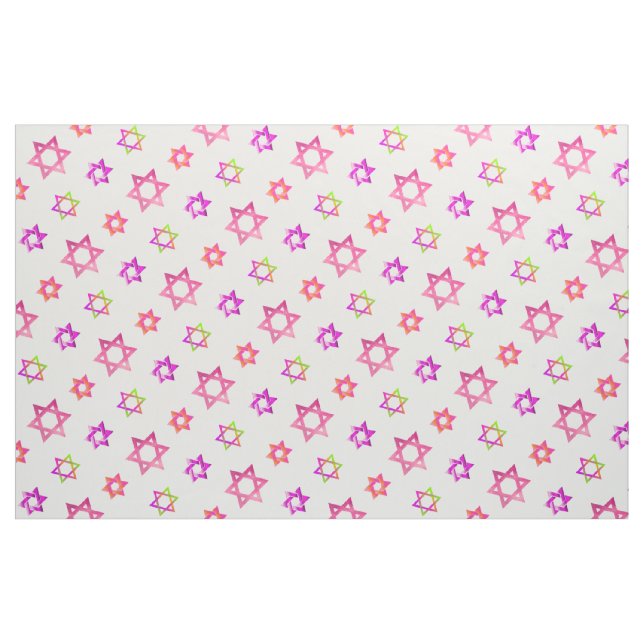 PixDezines Star of David/DIY background Fabric (Fat Quarter)