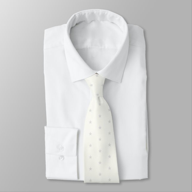 PixDezines Stars, DIY colours Tie (Tied)