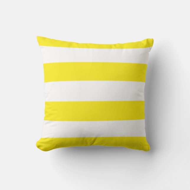 PixDezines stripes/DIY colour Cushion (Front)