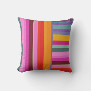 PixDezines stripes/DIY colour Cushion