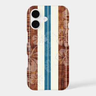 PixDezines Surf Board/Hibiscus/Faux Koa