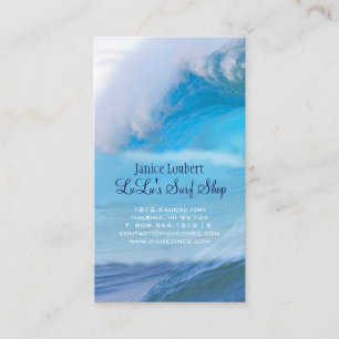 PixDezines Surf's Up Business Card