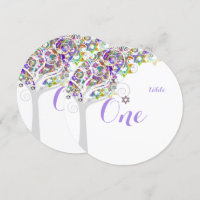 PixDezines table no. tree of life Bat Mitzvah