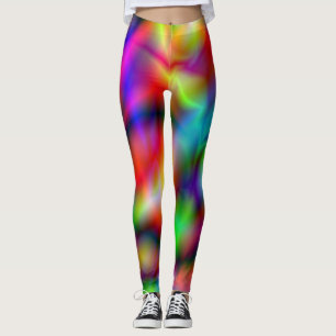 PixDezines Techno Dance/Neon Lights Leggings