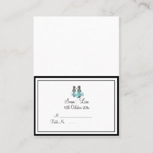 PixDezines Tent Place Card (Chubby Business Cards)