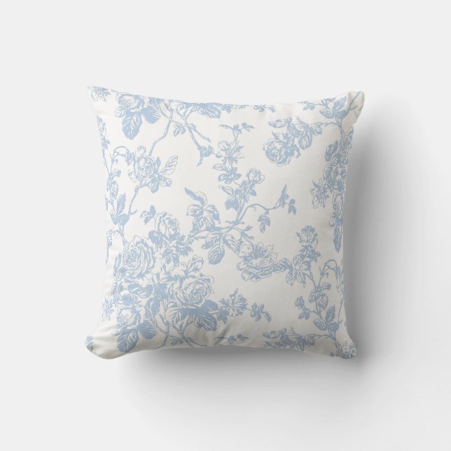 PixDezines toile/roses/vector/diy background Cushion (Front)