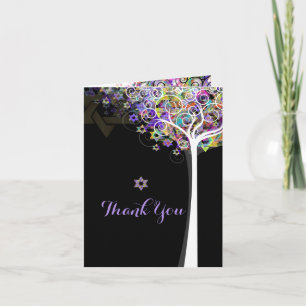 PixDezines tree of life/thank you/DIYbackground Thank You Card