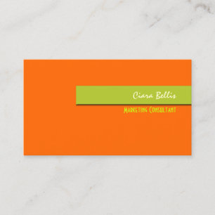 PixDezines trendy retro colours business cards
