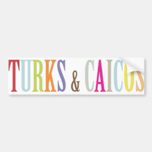 PixDezines Turks/DIY background colour Bumper Sticker