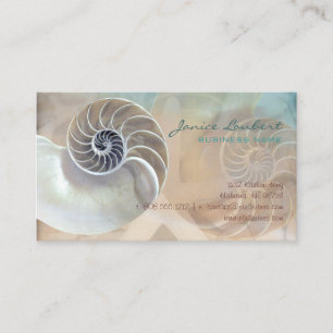 PixDezines Under the Sea, Nautilus Business Card
