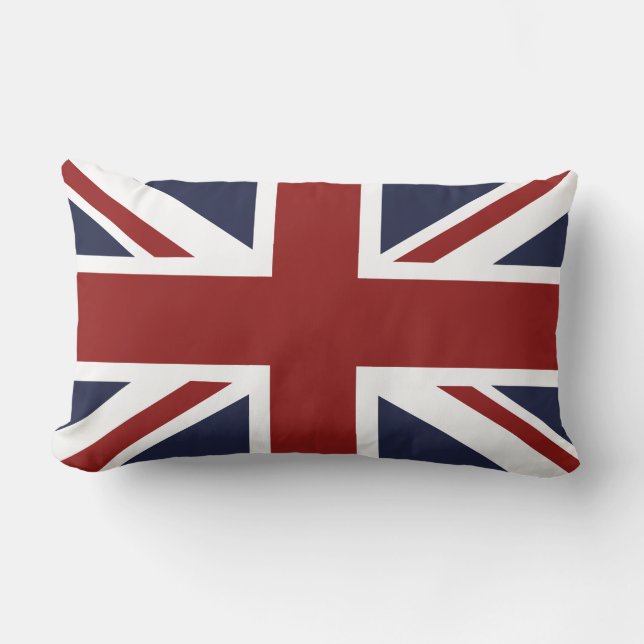 PixDezines union jack Lumbar Cushion (Front)