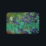 PixDezines van gogh iris/st. remy Bath Mat<br><div class="desc">PixDezines Van Gogh irises.   Digitally enhanced by PixDezines.
com.  All rights reserved.</div>