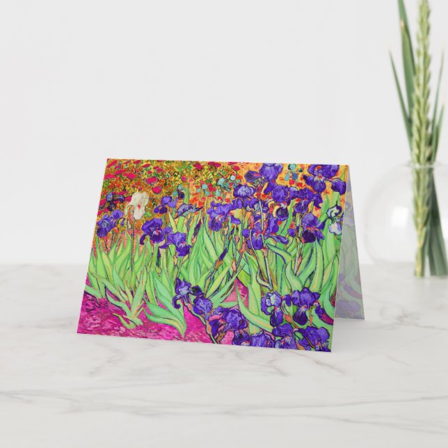 PixDezines van gogh iris/st. remy Card (Front)