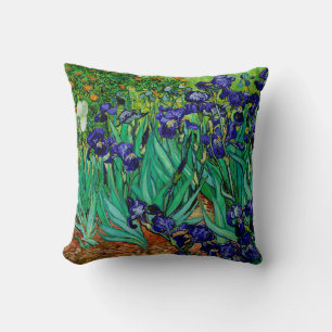PixDezines van gogh iris/st. remy Cushion