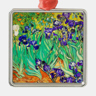 PixDezines van gogh iris/st. remy Metal Ornament