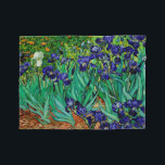 PixDezines van gogh/purple irises/st. remy Fleece Blanket<br><div class="desc">Van Gogh purple irises.   Digitally enhanced by PixDezines.
com.   All rights reserved</div>