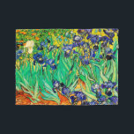 PixDezines van gogh/purple irises/st. remy Fleece Blanket<br><div class="desc">Van Gogh purple irises.   Digitally enhanced by PixDezines.
com.   All rights reserved</div>