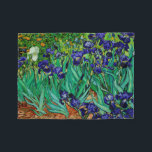 PixDezines van gogh/purple irises/st. remy Fleece Blanket<br><div class="desc">Van Gogh purple irises.   Digitally enhanced by PixDezines.
com.   All rights reserved</div>