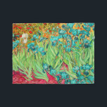 PixDezines van gogh/teal irises/st. remy Fleece Blanket<br><div class="desc">Van Gogh teal irises.   Digitally enhanced by PixDezines.
com.   All rights reserved</div>