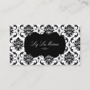 PixDezines Vendome Damask Business Card