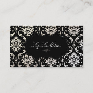 PixDezines Vendome Damask Business Card