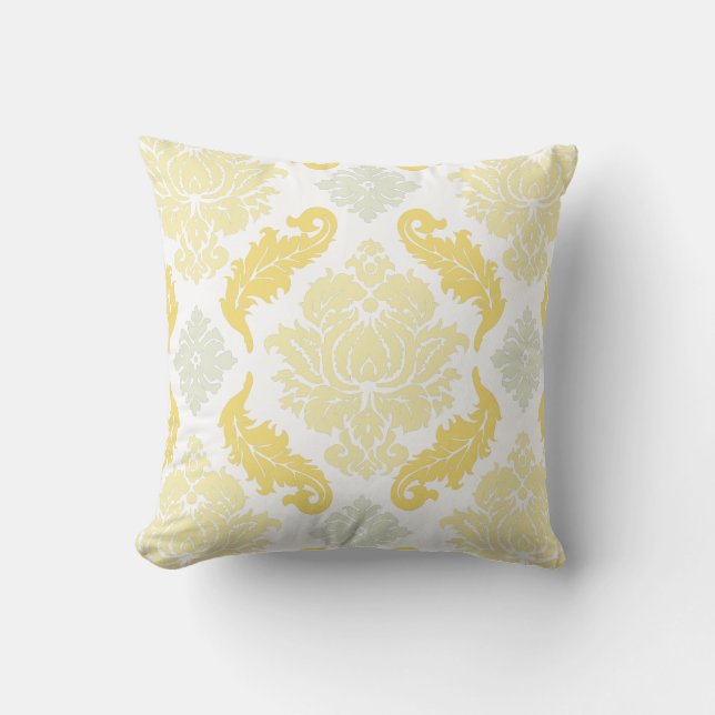 PixDezines venezia damask/diy background Cushion (Front)