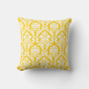PixDezines versailles damask/diy background colour Cushion