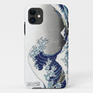 PixDezines Vintage, Great Wave, Hokusai 葛飾北斎の神奈川沖浪 iPhone 11 Case