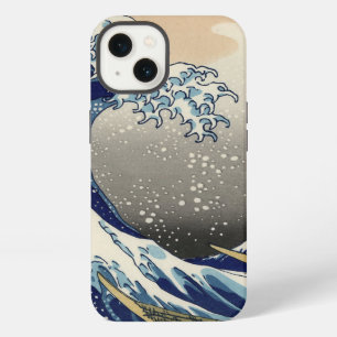 PixDezines Vintage, Great Wave, Hokusai 葛飾北斎の神奈川沖浪 iPhone Case