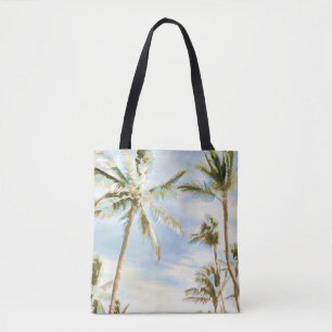 PixDezines Vintage Hawaiian Beach Tote Bag