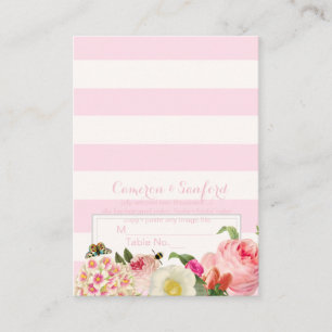 PixDezines vintage primrose/place cards