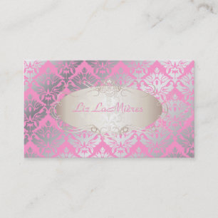 PixDezines vintage sabine damask Business Card