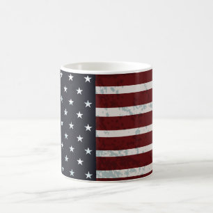 PixDezines Vintage U.S. Flag Coffee Mug