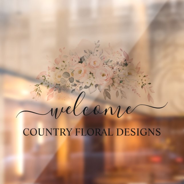 PixDezines Watercolor Blush Roses Hydrangeas (Sheet 2)