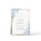 PixDezines Watercolor Dusty Blue Roses Wedding
